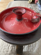 Vintage Enamel Candle Holder