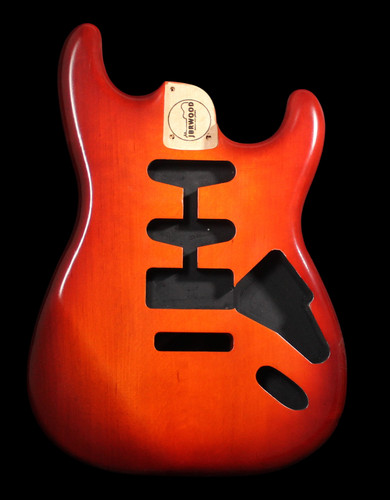 Stratocaster body cherry red - stratocaster,