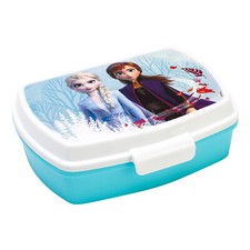 Disney Frozen Kids Childrens Sandwich School Travel Lunch Box Bag, BPA Free