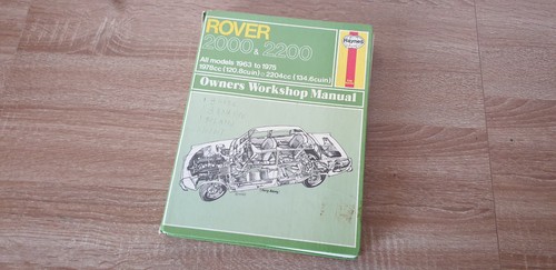 Haynes manual 034 rover - manual, 2000