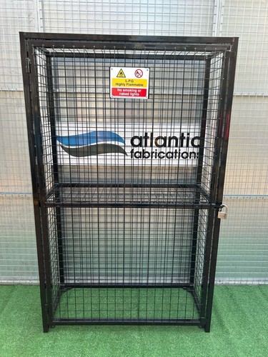Gas bottle security cage - gas,
