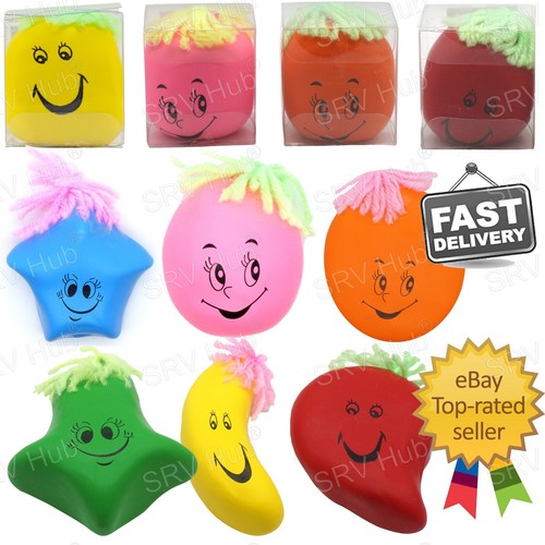 5cm rubber funny face stretchy - funny,