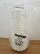DMC BLANC WHITE COTTON CROSS STITCH EMBROIDERY THREAD CONE