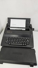 Sharp PA-3000 Portable Electric Typewriter w/ New Ribbon-Carry Handle-WORKS GOOD