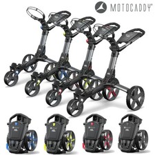 Motocaddy QB2 Compact 3-Wheel Golf Push Trolley - NEW! 2025