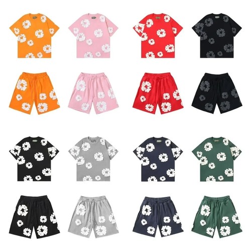 Mens summer shorts set cotton - mens,