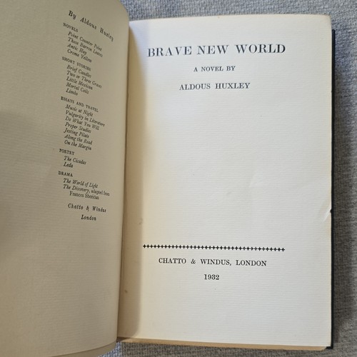 Aldous huxley brave - aldous,