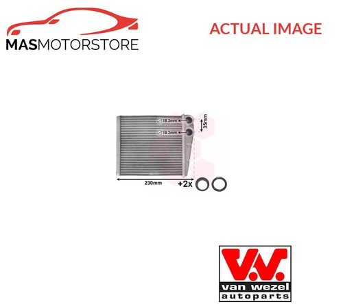 Heater radiator exchanger lhd - radiator,