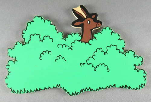 Tintin silhouette wood - tintin,