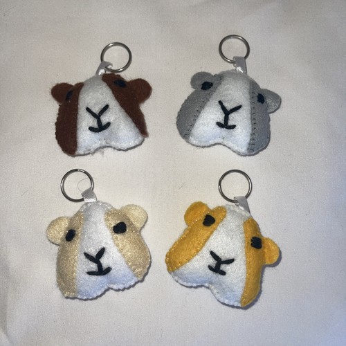 Guinea pig keyring piggy - guinea, keyring,