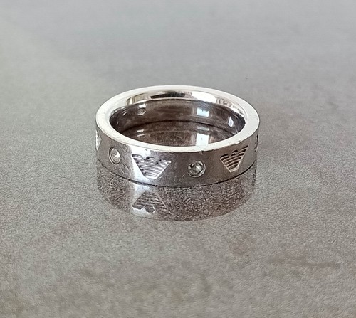 Emporio armani ring - solid, 925