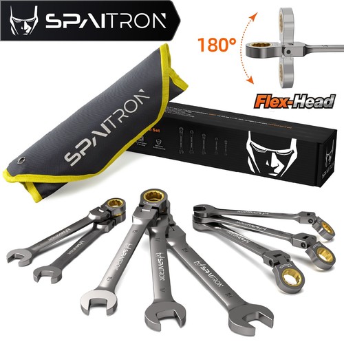 Spaitron 8pc flex head - spaitron, ratchet