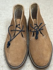 Crew clothing suede desert boots men size 7 41 tan new no box