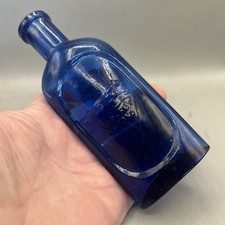 LOVELY BLUE GLASS VICTORIAN