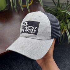 Trucker Cap Grey Lucky Strike