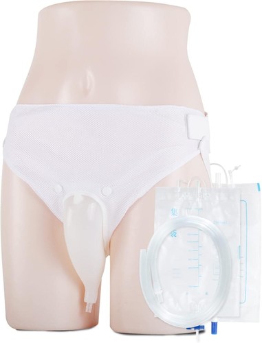 Wearable urinal bag silicone - urinal,