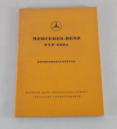 Operating instructions - operating,