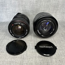 Minolta M/MD Fit Camera Lenses. Tamron Adaptall 2 70/210mm & Tokina 28-70mm