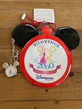 Disneyland Paris Millennium Pocket Watch Mickey Mouse Shape 2000 Limited