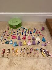 Polly Pocket Bundle Clothes Figures Case