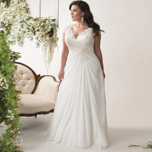 Plus size chiffon - plus, applique