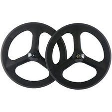 700c tri spoke carbon wheel - tri,