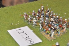 15mm medieval / english - mikes models spears 32 figs - (127309)