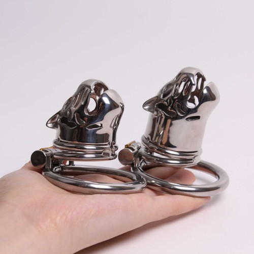 Male stainless steel chastity - male,