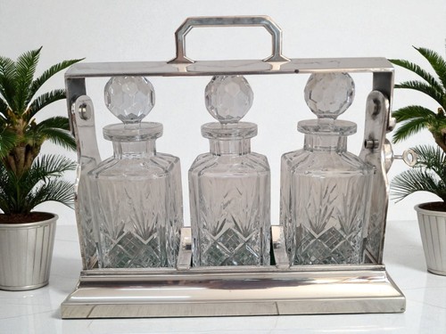 Antique tantalus silver plated - antique,