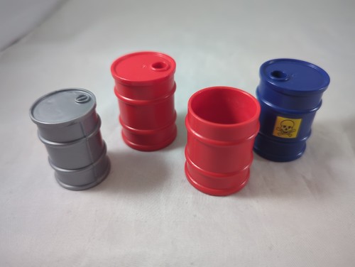 Playmobil oil drum can barrels - oil,