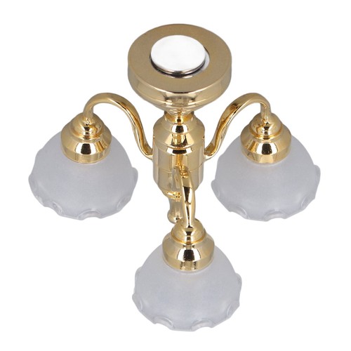 Heads dollhouse chandelier - heads,