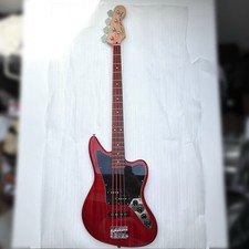 Squire Vintage Modified Jaguar Bass Special Crimson Red