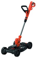 Black and Decker 3 in 1 AFS 550W Trim and Edge Grass Trimmer & Lawnmower NEW