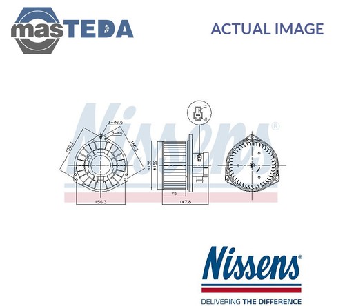 87531 interior blower fan - 87531,