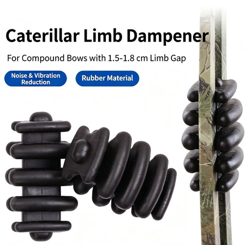 1pair rubber archery damper - 1pair,