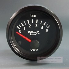 VDO OIL PRESSURE 24V 5 bar auxiliary instrument gauge oil pressure 52 mm pressure gauge