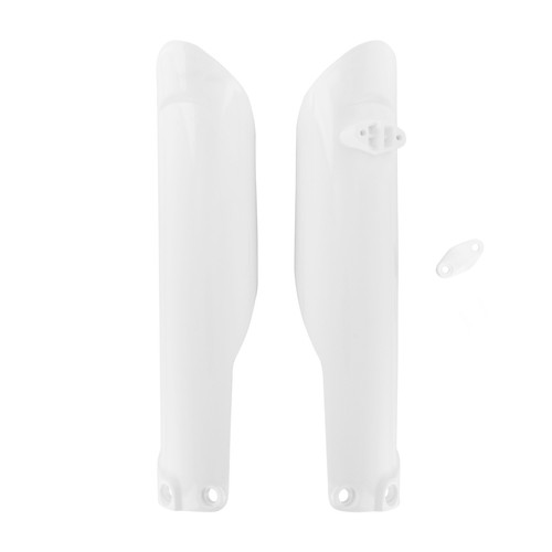 White fork guards for ktm - white,
