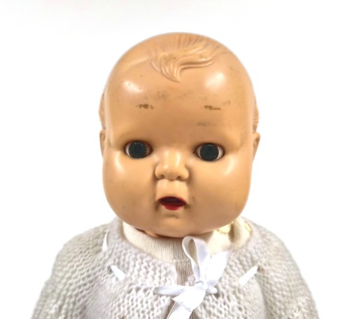 Vintage hard plastic baby - vintage,