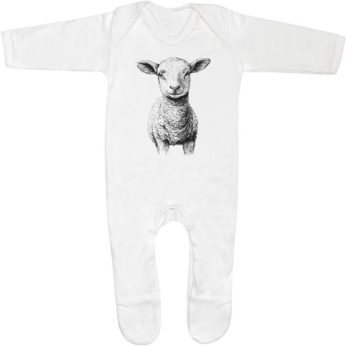 Cute lamb portrait baby - 'cute,
