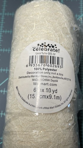Celebrate ivory floral lace - ivory,