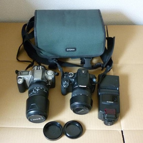 Double set canon eos kiss - eos, +