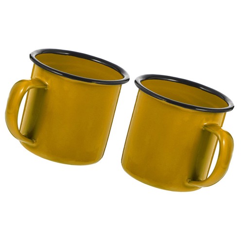 Pcs enamel coffee tea - pcs, mugs
