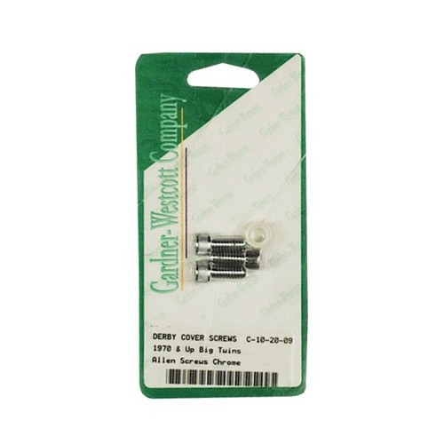 Chrome allen derby cover - chrome,
