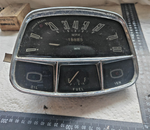 Vintage smiths speedometer - vintage,