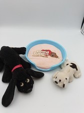 Vintage Hornby Pound Puppies - 2 x Newborn Puppy's In Basket 1984