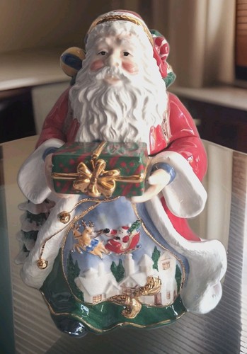 Santa claus ceramic cookie - santa,