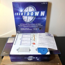 Countdown Board Game By Rocket Games Missing 1 Pencil