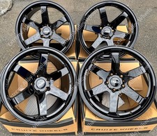 18" Black Drift Alloy Wheels