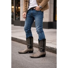 Tony Lama Snakeskin Western