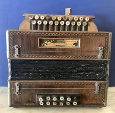 ANTIQUE ACCORDION HARMONICA